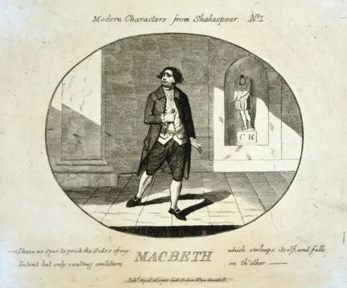 Framed Print : Modern characters from Shakespeare. Macbeth Framed Print : Modern characters from Shakespeare. Macbeth
