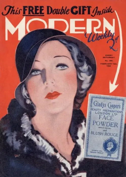 Framed Print : Modern Chat magazine cover by David Wright Framed Print : Modern Chat magazine cover by David Wright