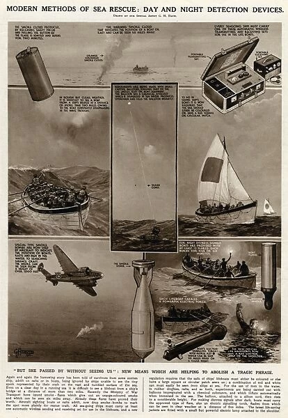 Modern methods of sea rescue by G. H. Davis