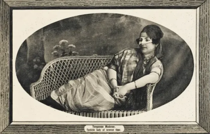 Framed Print : A Modern Turkish Lady Framed Print : A Modern Turkish Lady