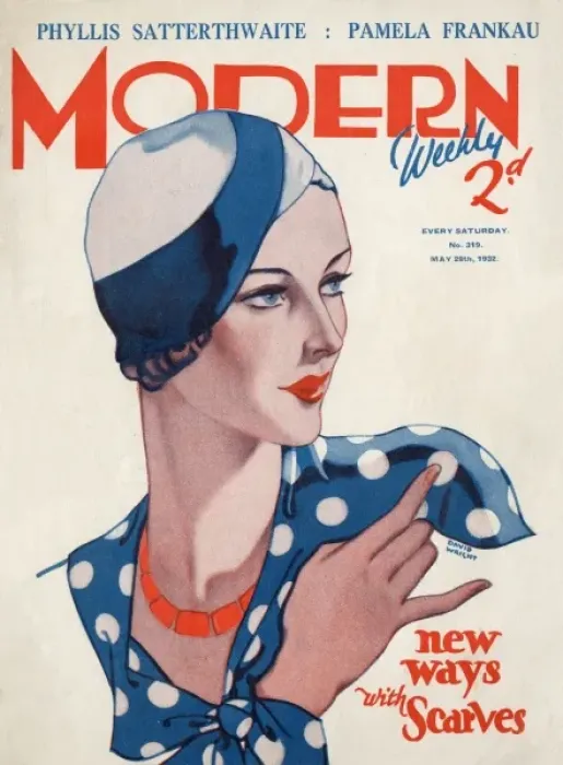 Framed Print : Modern Weekly magazine cover by David Wright Framed Print : Modern Weekly magazine cover by David Wright