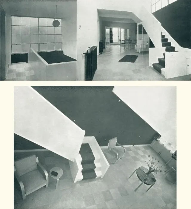 Framed Print : Modernist House At Ewell, Surrey, Interiors Framed Print : Modernist House At Ewell, Surrey, Interiors
