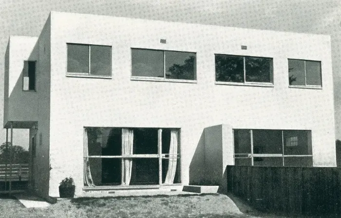 Framed Print : Modernist House At Gidea Park Framed Print : Modernist House At Gidea Park