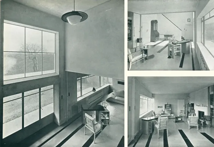 Framed Print : Modernist House Interiors, Sneyd Park, Bristol Framed Print : Modernist House Interiors, Sneyd Park, Bristol