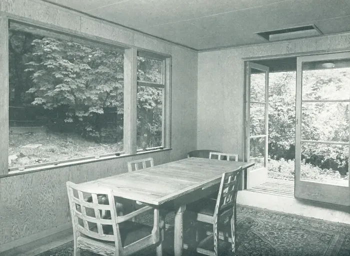 Framed Print : Modernist House, Woodford, Essex, Living Room
