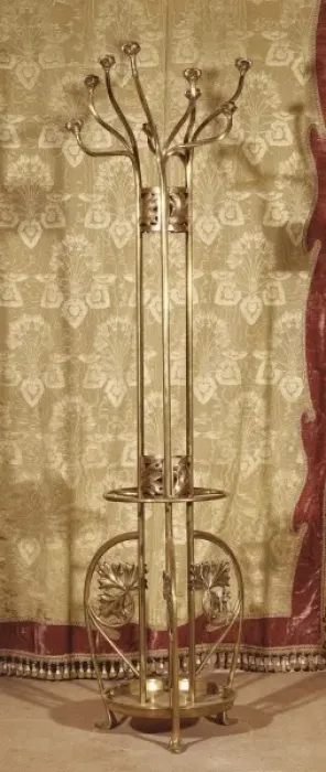 Framed Print : Modernist umbrella stand. ca. 1900. Impressionism Framed Print : Modernist umbrella stand. ca. 1900. Impressionism