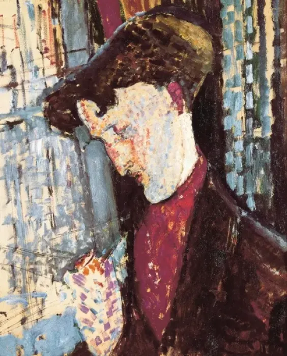 Framed Print : MODIGLIANI, Amedeo (1884-1920). Portrait of Framed Print : MODIGLIANI, Amedeo (1884-1920). Portrait of