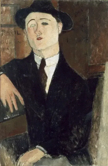 Framed Print : MODIGLIANI, Amedeo (1884-1920). Portrait of Paul Framed Print : MODIGLIANI, Amedeo (1884-1920). Portrait of Paul