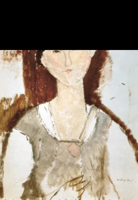 Framed Print : MODIGLIANI, Amedeo (1884-1920). Study for a Portrait
