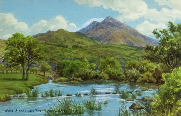 Framed Print : Moel Siabod and River Llugwy, Capel Curig, Snowdonia Framed Print : Moel Siabod and River Llugwy, Capel Curig, Snowdonia