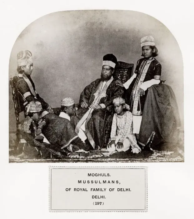 Framed Print : Moguhuls, Mussulmans, of Royal Family of Delhi, India Framed Print : Moguhuls, Mussulmans, of Royal Family of Delhi, India