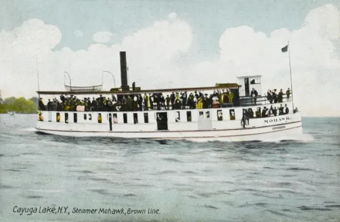 Framed Print : Mohawk Steamer Framed Print : Mohawk Steamer
