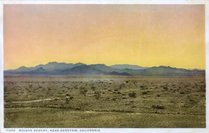 Framed Print : Mojave Desert near Barstow, California, USA Framed Print : Mojave Desert near Barstow, California, USA