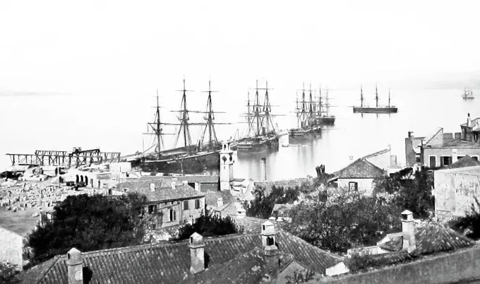 Framed Print : The Mole, Harbour, Gibralter Framed Print : The Mole, Harbour, Gibralter