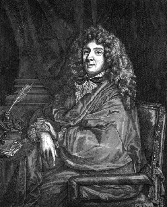 Framed Print : Moliere Seated Framed Print : Moliere Seated