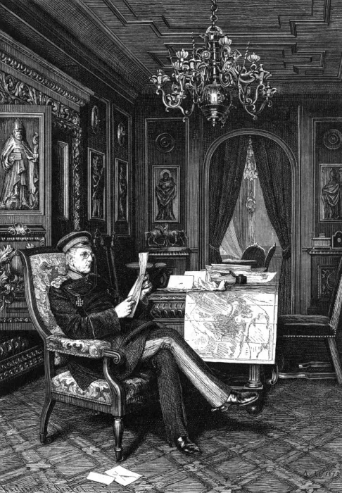 Framed Print : Moltke at Versailles Framed Print : Moltke at Versailles