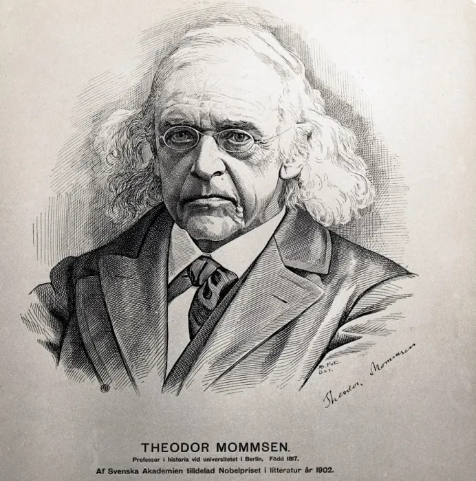 Framed Print : MOMMSEN, Theodor (1817-1903). Nobel Prize in Literature Framed Print : MOMMSEN, Theodor (1817-1903). Nobel Prize in Literature