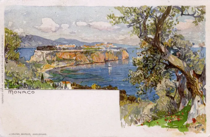 Framed Print : Monaco, France - French Riviera - Coastal Scene Framed Print : Monaco, France - French Riviera - Coastal Scene