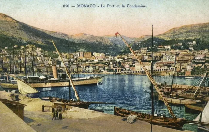 Framed Print : Monaco Harbour Framed Print : Monaco Harbour