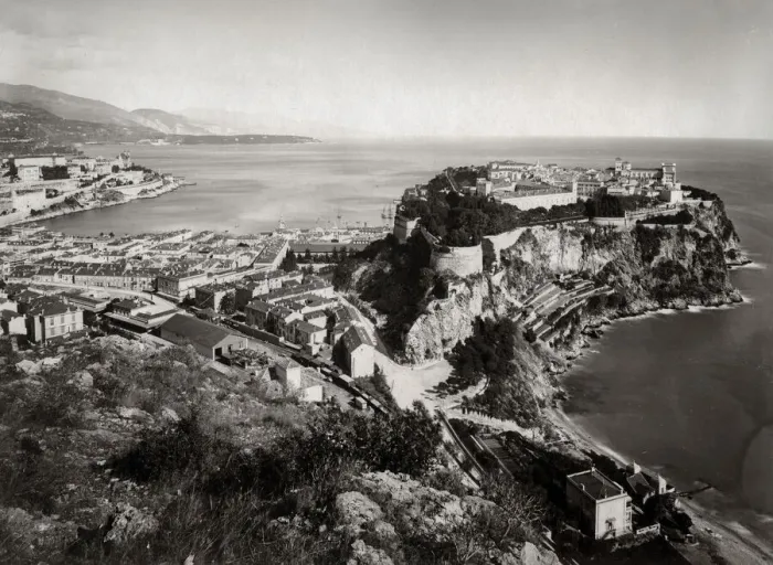 Framed Print : Monaco Monte Carlo general view of the Principality Framed Print : Monaco Monte Carlo general view of the Principality