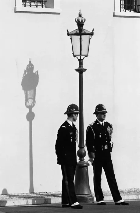 Framed Print : Monaco policemen Framed Print : Monaco policemen