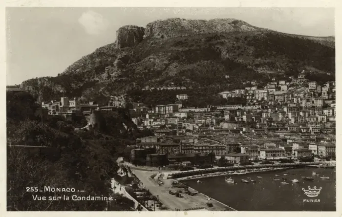 Framed Print : Monaco - View of La Condamine Framed Print : Monaco - View of La Condamine