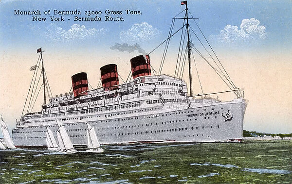 Monarch of Bermuda - New York to Bermuda Route
