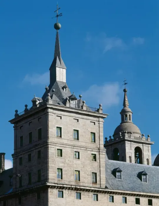 Framed Print : Monastery of El Escorial. Tower-spire. San Lorenzo de El Esc Framed Print : Monastery of El Escorial. Tower-spire. San Lorenzo de El Esc
