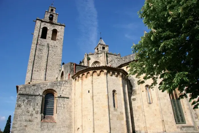 Framed Print : Monastery of Saint Cugat. Catalonia. Spain Framed Print : Monastery of Saint Cugat. Catalonia. Spain