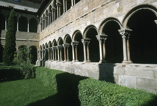 Monastery of Santa Maria de Ripoll. Catalonia. Spain