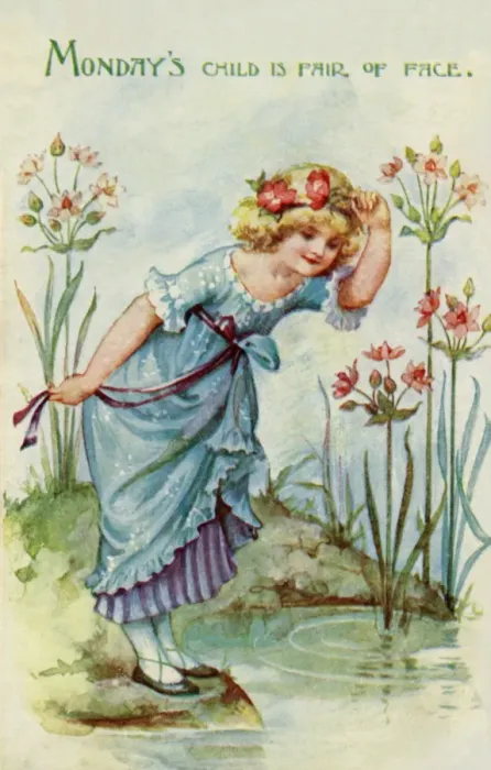 Framed Print : Mondays Child by May Bowley Framed Print : Mondays Child by May Bowley