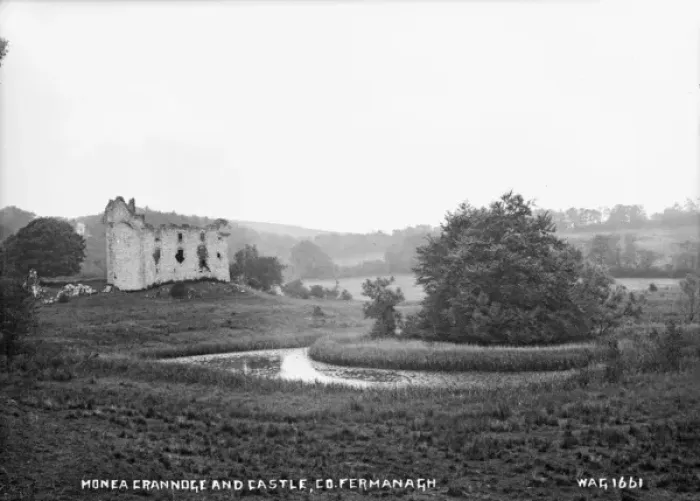 Framed Print : Monea Crannogue and Castle, Co. Fermanagh Framed Print : Monea Crannogue and Castle, Co. Fermanagh