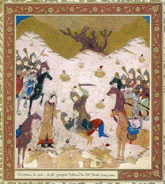 Mongol  /  Persian Battle
