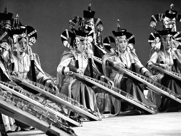 Framed Print : Mongolian Yatga players Framed Print : Mongolian Yatga players