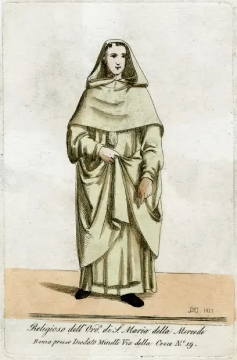 Framed Print : Monk of Santa Maria Framed Print : Monk of Santa Maria