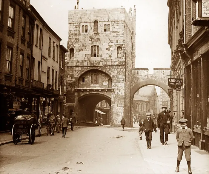 Framed Print : Monks bar York Framed Print : Monks bar York