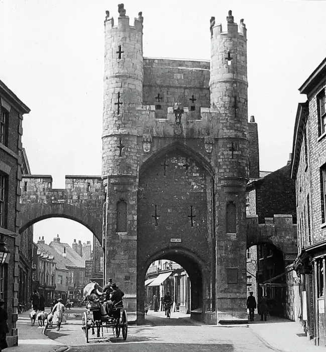 Framed Print : Monks Bar York Framed Print : Monks Bar York
