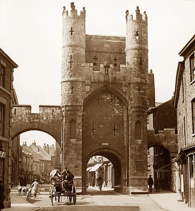 Framed Print : Monks Bar York Framed Print : Monks Bar York