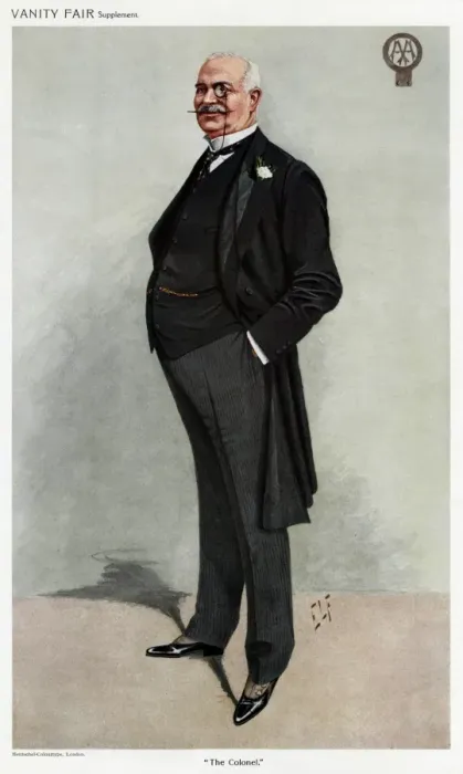Framed Print : Monocled Businessman Framed Print : Monocled Businessman
