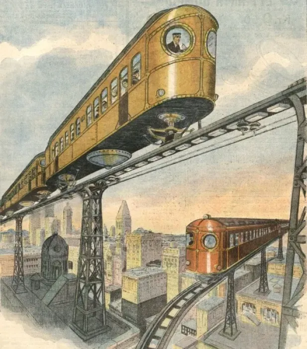 Framed Print : Monorail Project Framed Print : Monorail Project