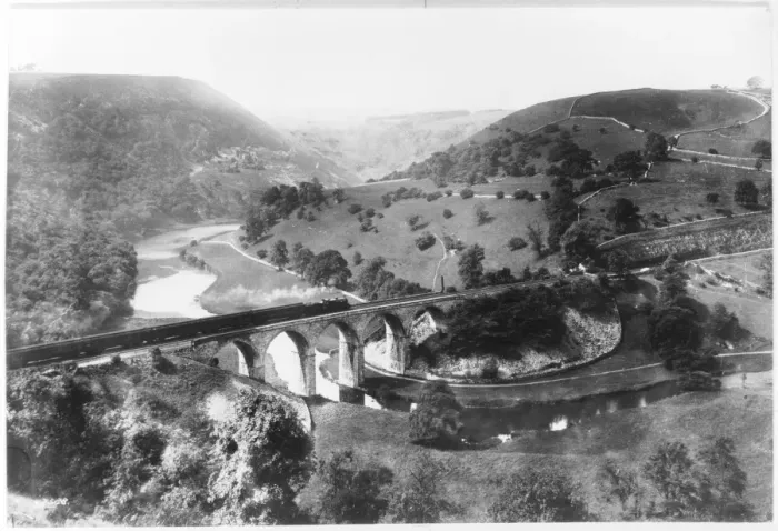 Framed Print : Monsalw Dale - 1915 Framed Print : Monsalw Dale - 1915