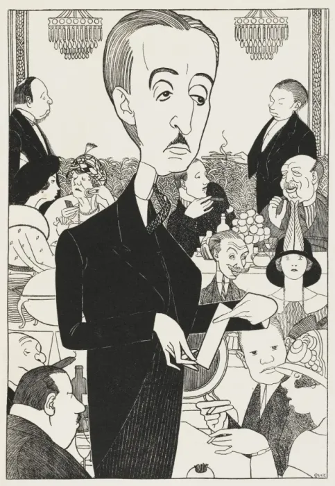 Framed Print : Monsieur Luigi in his restaurant Framed Print : Monsieur Luigi in his restaurant