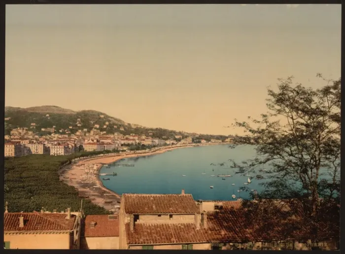 Framed Print : From Mont Chevalier, Cannes, Riviera From Mont Chevalier, Ca Framed Print : From Mont Chevalier, Cannes, Riviera From Mont Chevalier, Ca