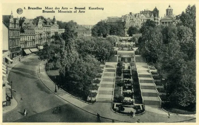Framed Print : Mont des Arts - Brussels, Belgium Framed Print : Mont des Arts - Brussels, Belgium
