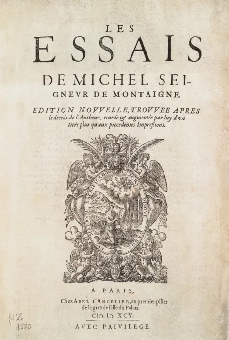 Framed Print : MONTAIGNE, Michel de (1533-1592) Framed Print : MONTAIGNE, Michel de (1533-1592)