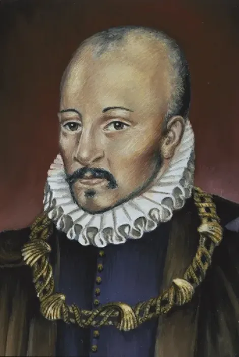Framed Print : MONTAIGNE, Michel de (1533-1592). French writer Framed Print : MONTAIGNE, Michel de (1533-1592). French writer