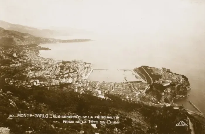 Framed Print : Monte Carlo - Birds-eye view Framed Print : Monte Carlo - Birds-eye view