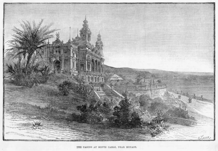 Framed Print : Monte Carlo Casino Framed Print : Monte Carlo Casino