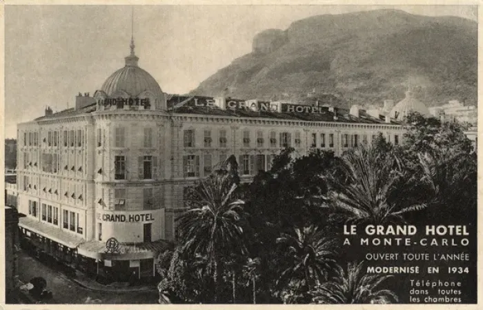Framed Print : Monte Carlo - Grand Hotel Framed Print : Monte Carlo - Grand Hotel