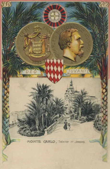 Framed Print : Monte Carlo, Monaco - Theatre and Gardens Framed Print : Monte Carlo, Monaco - Theatre and Gardens